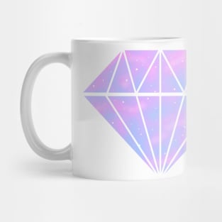 Pastel Cotton Candy Diamond Mug